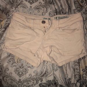 Light peach colored shorts